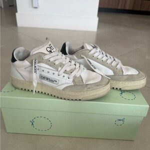 Off-White Kids Sneakers - White and Beige
